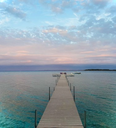 Dock View on Suttons Bay